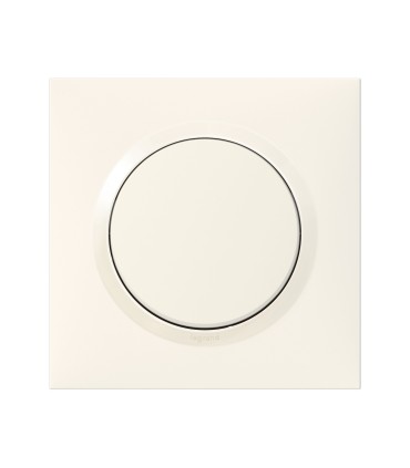 Poussoir simple Dooxie Blanc - Complet / Legrand