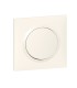 Poussoir simple Dooxie Blanc - Complet / Legrand
