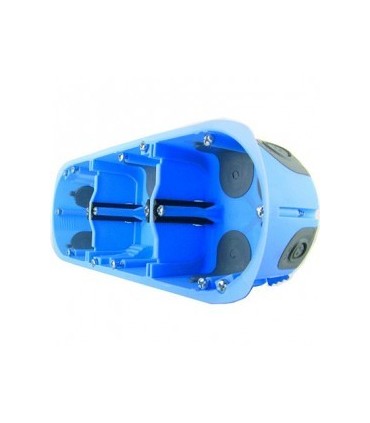 Boite d'encastrement étanche Eurohm  3 postes  Entr'axe 71mm prof. 40mm