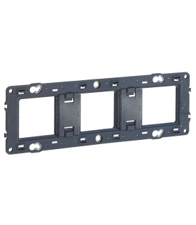 Support 3 postes montage horizontal /vertical 6/8 modules
