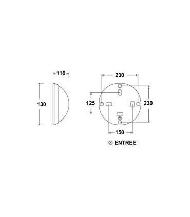 Hublot 70W E27 Blanc