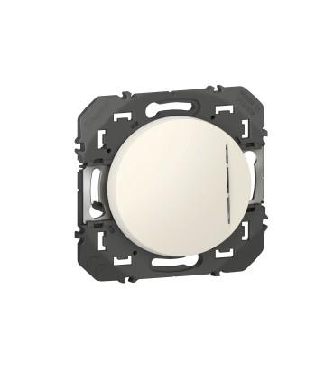 Poussoir simple voyant lumineux Dooxie Blanc / Legrand