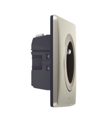 3 prises connectées Céliane with Netatmo 16A - plaque Titane