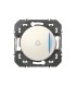 Poussoir simple voyant lumineux (sonnette) Dooxie Blanc / Legrand