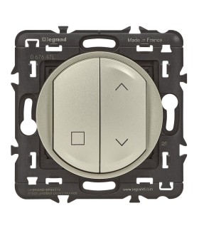 Commande sans fil sans pile pour volet- Céliane with Netatmo -Titane