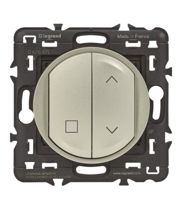 Commande sans fil sans pile pour volet- Céliane with Netatmo -Titane