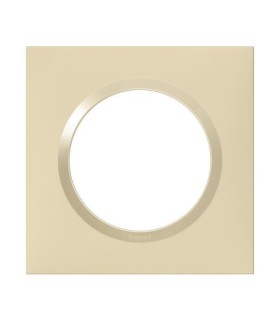 Plaque de finition Dooxie Dune - 1 poste / Legrand