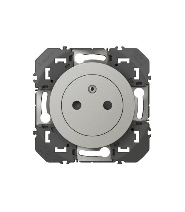 Prise de courant 2P+T Surface dooxie 16A finition alu