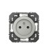 Prise de courant 2P+T à puits Dooxie 16A finition alu