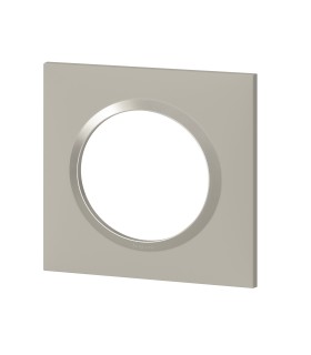 Plaque de finition Dooxie Plume - 1 poste / Legrand