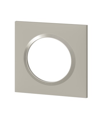Plaque de finition Dooxie Plume - 1 poste / Legrand