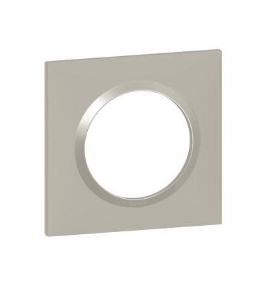 Plaque de finition Dooxie Plume - 1 poste / Legrand