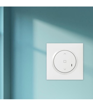 Interrupteur pour volet/store connecté Dooxie with Netatmo - plaque blanc