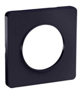 Plaque Odace Touch, Anthracite 1 poste