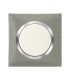 Plaque de finition Dooxie Inox & Chrome - 1 poste / Legrand
