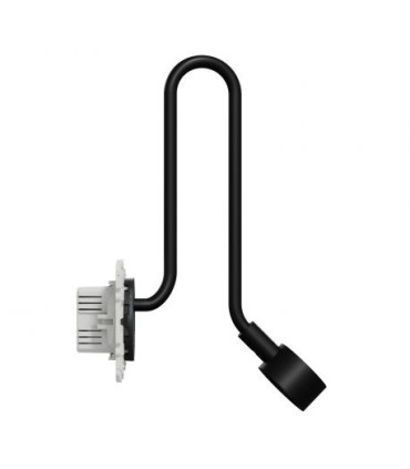 Liseuse avec chargeur USB type A - 2,1A Odace - alu