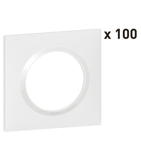 Plaques de finition Dooxie Blanc - 1 poste (x100pcs) / Legrand