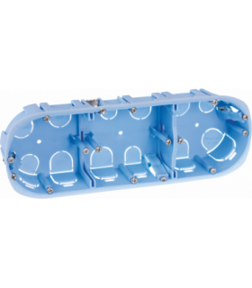 Boite encastrement triple entraxe 71mm Eurohm placohm