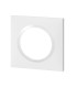 Plaque de finition Dooxie Blanc 1 poste / Legrand