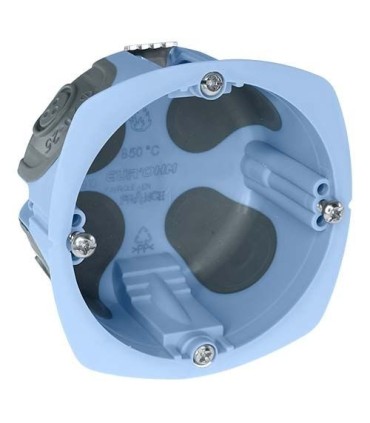 Pack 300 boites encastrement AIR'métic ø 67mm P 50 mm + scie cloche