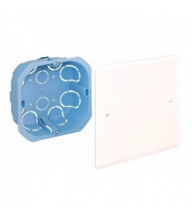 Boite de dérivation Air'métic encastrée cloison sèche 100x100x40