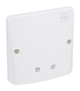 Sortie câble encastrée IP44, vis apparentes