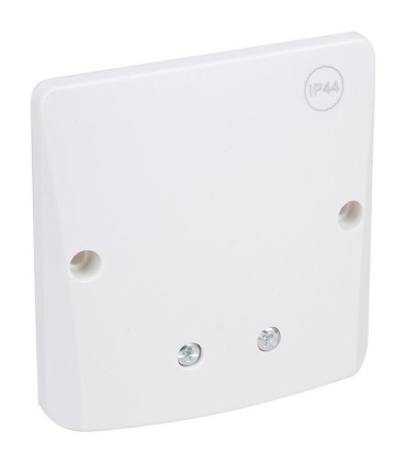 Sortie câble encastrée IP44, vis apparentes