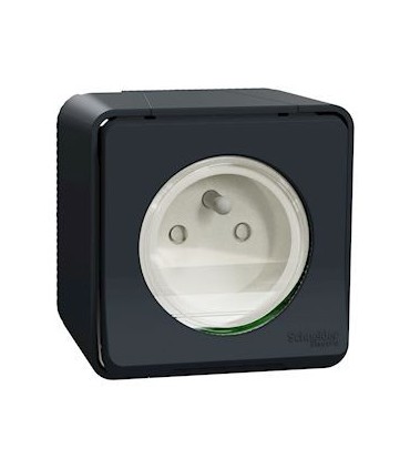 Prise de courant 16A  saillie Mureva Styl gris