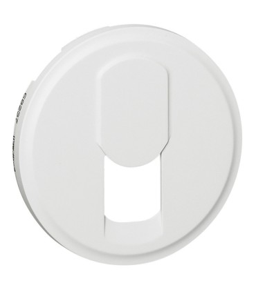 Enjoliveur Céliane pour prise téléphone réseau mixte et basique Blanc