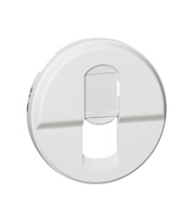 Enjoliveur Céliane pour prise RJ 45 - blanc