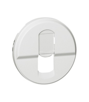 Enjoliveur Céliane pour prise RJ 45 - blanc