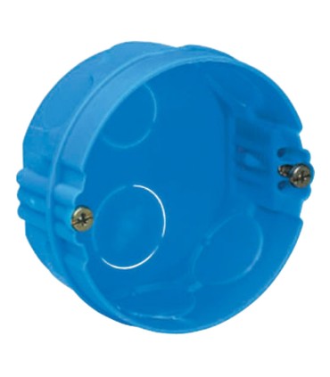 Boîte ronde à sceller Modulo 1 poste - P30mm - entrée 7xØ20 + 1xØ16mm