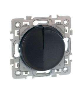 Double va-et-vient Square anthracite