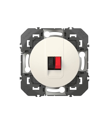 Prise haut-parleur simple Dooxie Blanc / Legrand