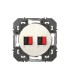 Prise haut-parleur double Dooxie Blanc / Legrand