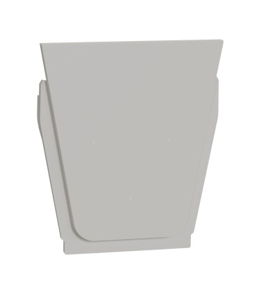 Lot de 10 entrées de câbles triple blanc Mureva Styl