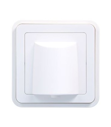 Sortie de câble associable Cubyko blanc