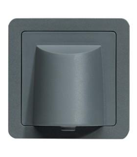 Sortie de câble Cubyko associable gris RAL 7011