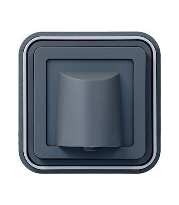 Sortie de câble Cubyko encastrée gris RAL 7011