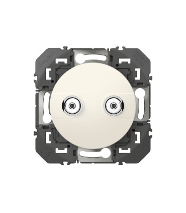 Prise réseau câblé AFORM type F Dooxie Blanc / Legrand