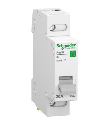 Interrupteur Resi9 XP - 1P - 20A - 1NO - 250VCA