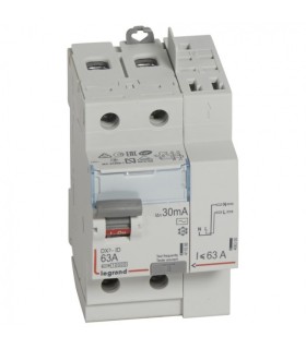 Interrupteur Différentiel DX³ - 63A Type AC -2P- 30Ma -230 V~