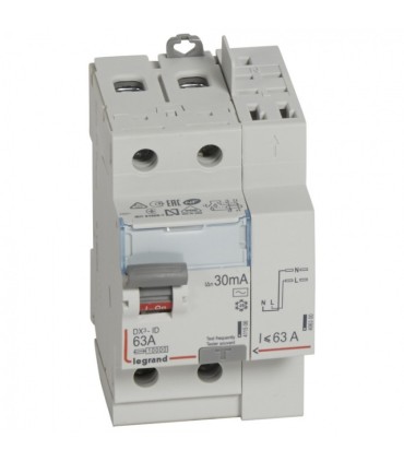 Interrupteur Différentiel DX³ - 63A Type AC -2P- 30Ma -230 V~
