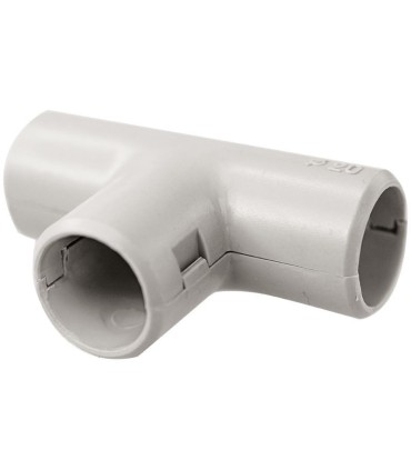 Té pour tube IRL ø 20mm gris