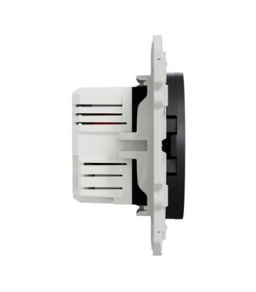 Double chargeur USB Odace Type A+A - 2.1 A - Anthracite