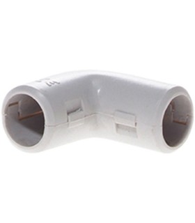 Coude pour tube IRL ø 25mm gris