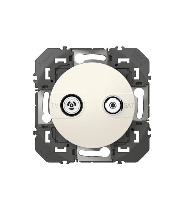 Prise TV-SAT étoile blindée Dooxie Blanc / Legrand