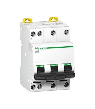 ACTI9 DT40 3P+N 6A COURBE C