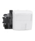 Prise RJ45 catégorie5e FTP 9 contacts Appareillage saillie composable blanc