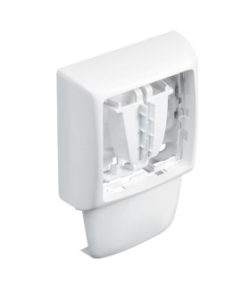 Cadre simple appareillage saillie ASL 32x12mm pour moulure Keva blanc